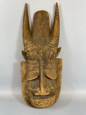 Senufo - Old African Senufo mask - Burkina Faso. kopen? Bied vanaf 25!
