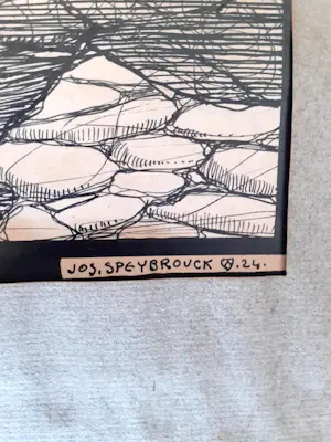 Jos Speybrouck - Christus bij het kruis en discipelen kopen? Bied vanaf 50!