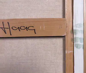 Jan Kaandorp - Olieverf op doek, Inversie van de vrijheid - Ingelijst (Groot) kopen? Bied vanaf 200!