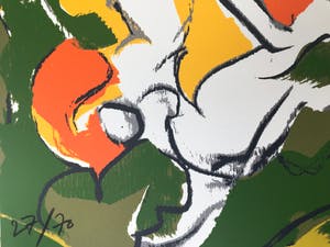 Maurice Wyckaert - Prachtige en zeldzame zeefdruk - 27/70 - 1990 kopen? Bied vanaf 125!