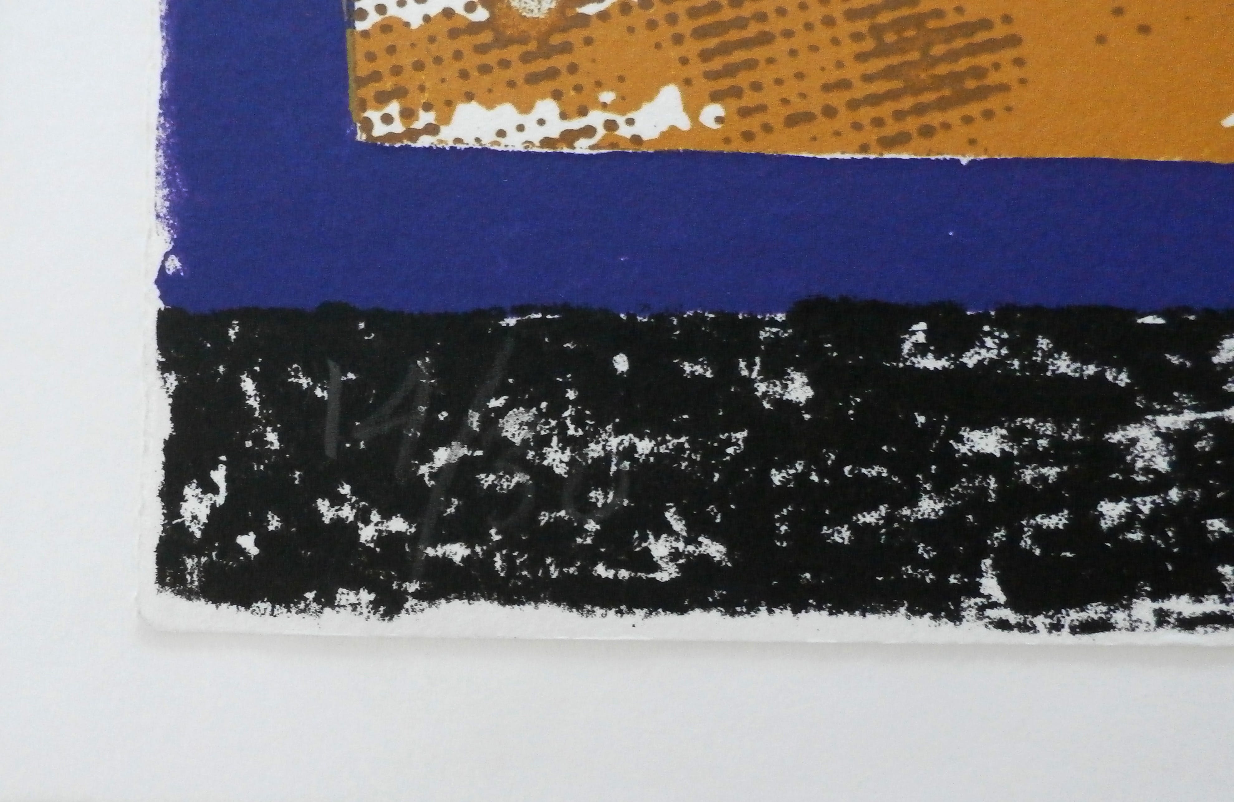 Jelis van Dolderen - zeefdruk: abstract - 1991 kopen? Bied vanaf 35!