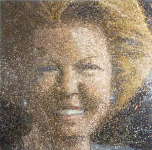 Julio Ghiorzi - Acryl op doek, koningin Beatrix (Groot) kaufen? Bieten Sie von 450!