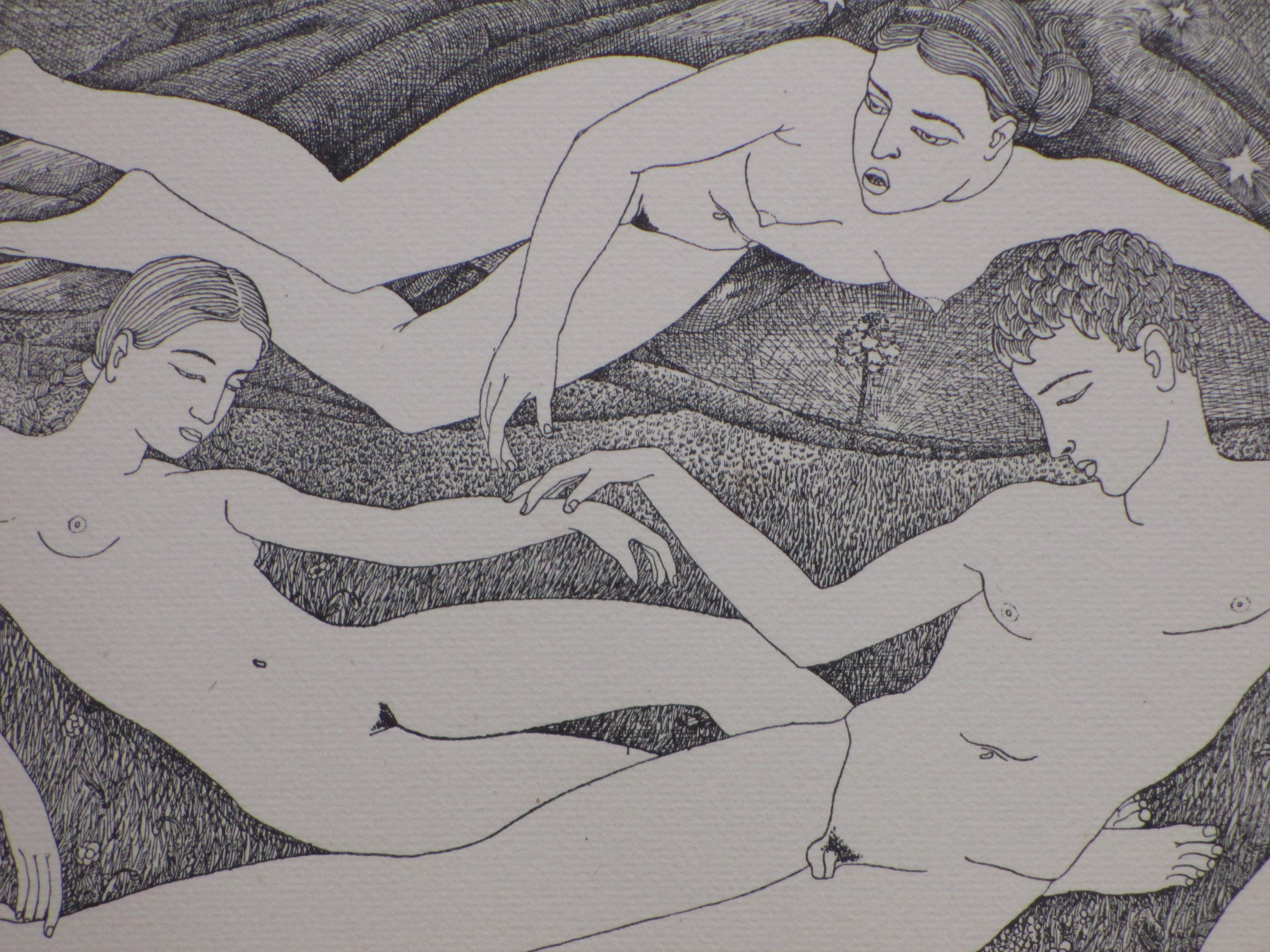 Hendrik Johannes Slijper - Erotische voorstelling - Litho kopen? Bied vanaf 45!