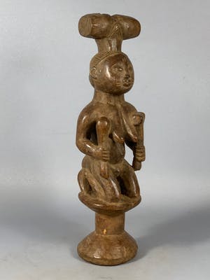 Yoruba - 210123 - African Yoruba statue - Nigeria kopen? Bied vanaf 35!