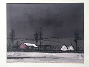 Staf Beerten - Winterlandschap kopen? Bied vanaf 115!