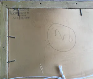 Freek Souwer - Bostafereel | pentekening jaren '60 - ingelijst kopen? Bied vanaf 49!