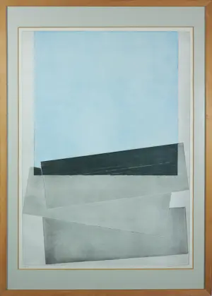 Jacques van Dorst - Ets op papier, Delen II - Ingelijst kaufen? Bieten Sie von 60!