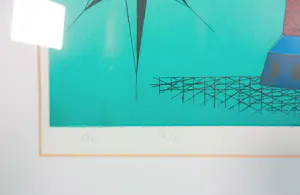 Helmut Böhm - Ets, WO - Ingelijst kopen? Bied vanaf 50!