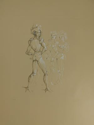 Leonor Fini - Scène de Théâtre kopen? Bied vanaf 30!