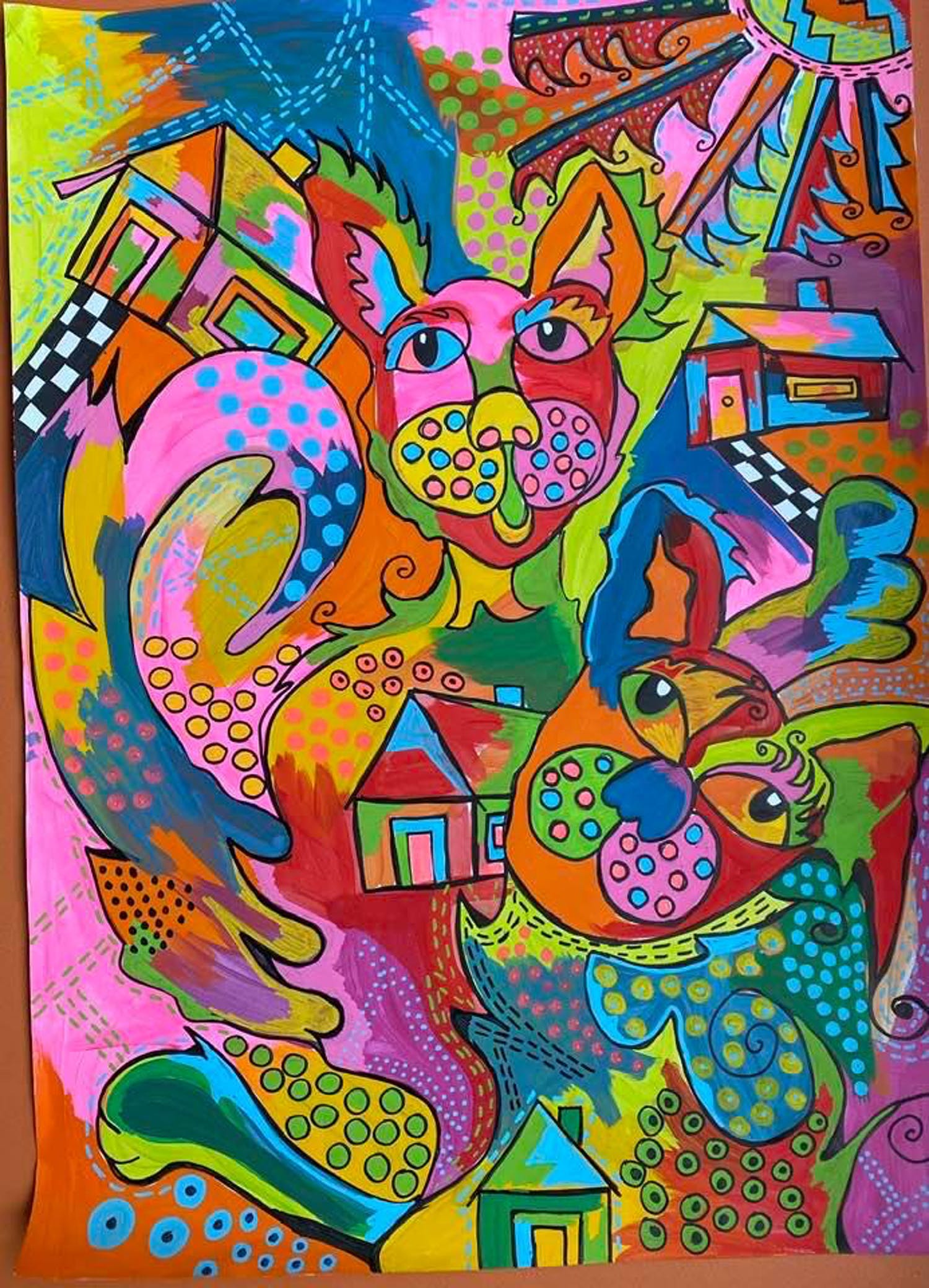Zippora Sahanaja Zippora Meijer Cat Of The House sold! View the auction result. Kunstveiling.nl