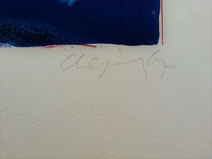 Jacqueline de Jong - Litho - Gesigneerd en genummerd - 1967 kopen? Bied vanaf 40!