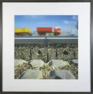Tineke Dijkstra - Fotografie, Vrachtwagen II - Ingelijst verkocht voor € 50!