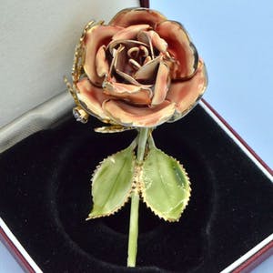1950s Vintage Flower Brooch kopen? Bied vanaf 150!