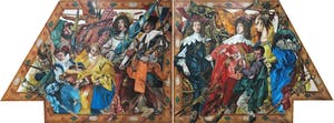 Gerti Bierenbroodspot - Monumentaal tweeluik, The Golden Age Revisited (Zeer groot!) kopen? Bied vanaf 700!