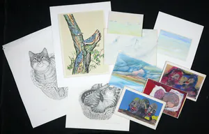 Trees Suringh - en andere! - Lot met 10 werken op papier kopen? Bied vanaf 1!