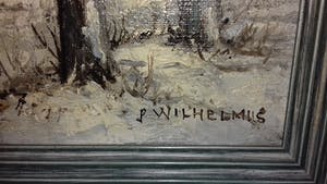 Pie Wilhelmus - wintergezicht boerderij kopen? Bied vanaf 140!