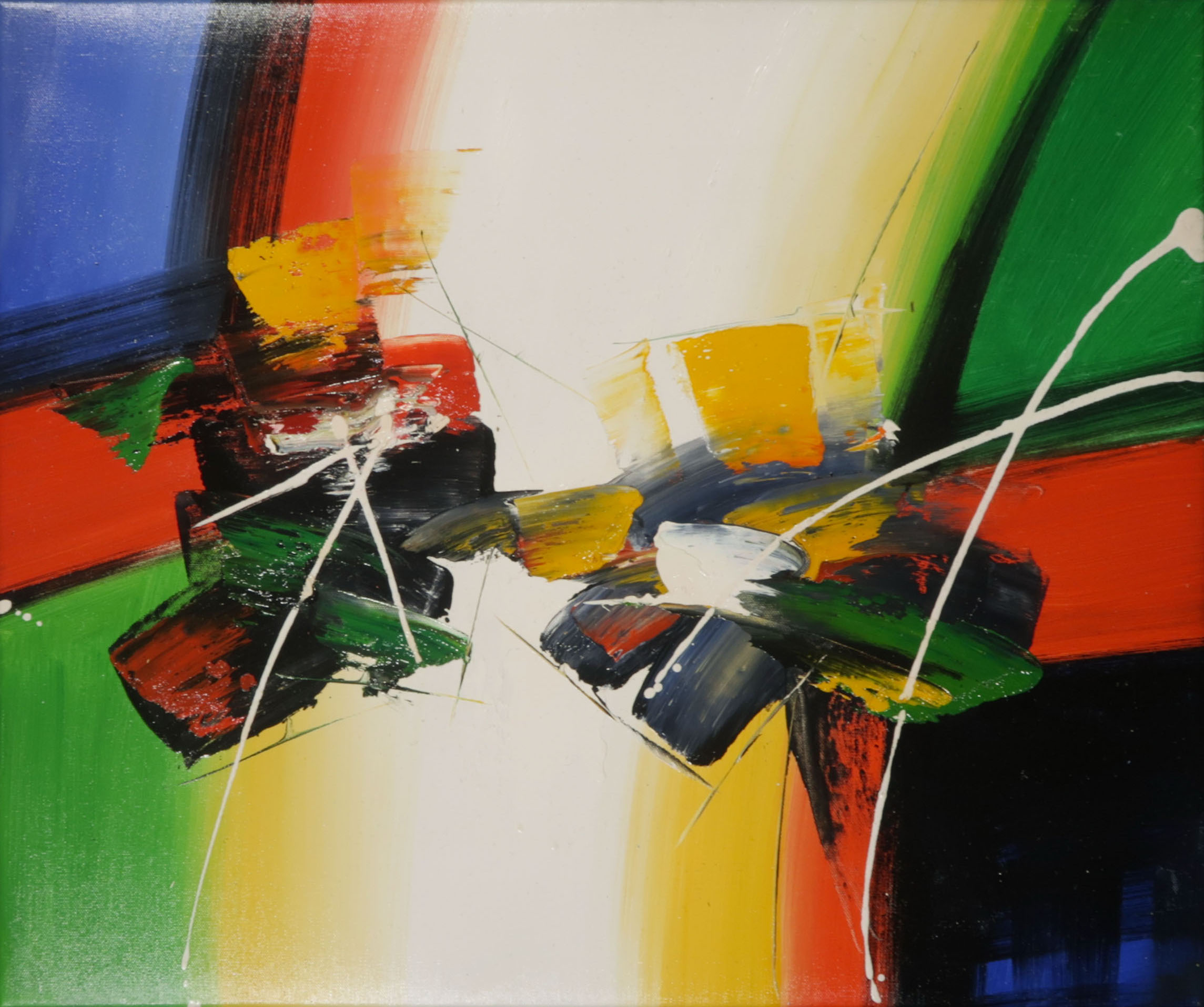 Lee Cole - Acryl op doek, Brasil - Ingelijst kopen? Bied vanaf 60!