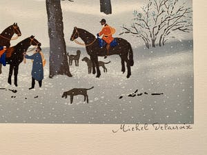 Michel Delacroix - La Chasse d'Hiver kopen? Bied vanaf 40!