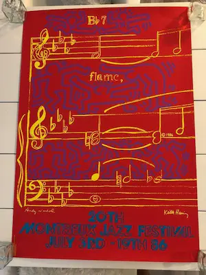 Andy Warhol - Keith Haring - 20th Montreux Jazz Festival - 1986 kopen? Bied vanaf 50!