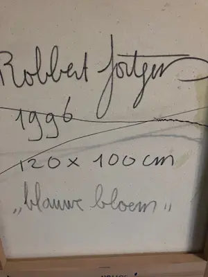 Robbert Fortgens - Blauwe Bloem kopen? Bied vanaf 200!