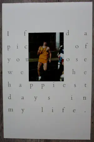 Jan Henderikse - Paarse map met foto's: I found a picture of you, those were the happiest days.. kopen? Bied vanaf 695!
