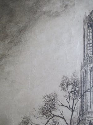 Herman Heuff - Grote ets Utrecht domtoren kopen? Bied vanaf 35!