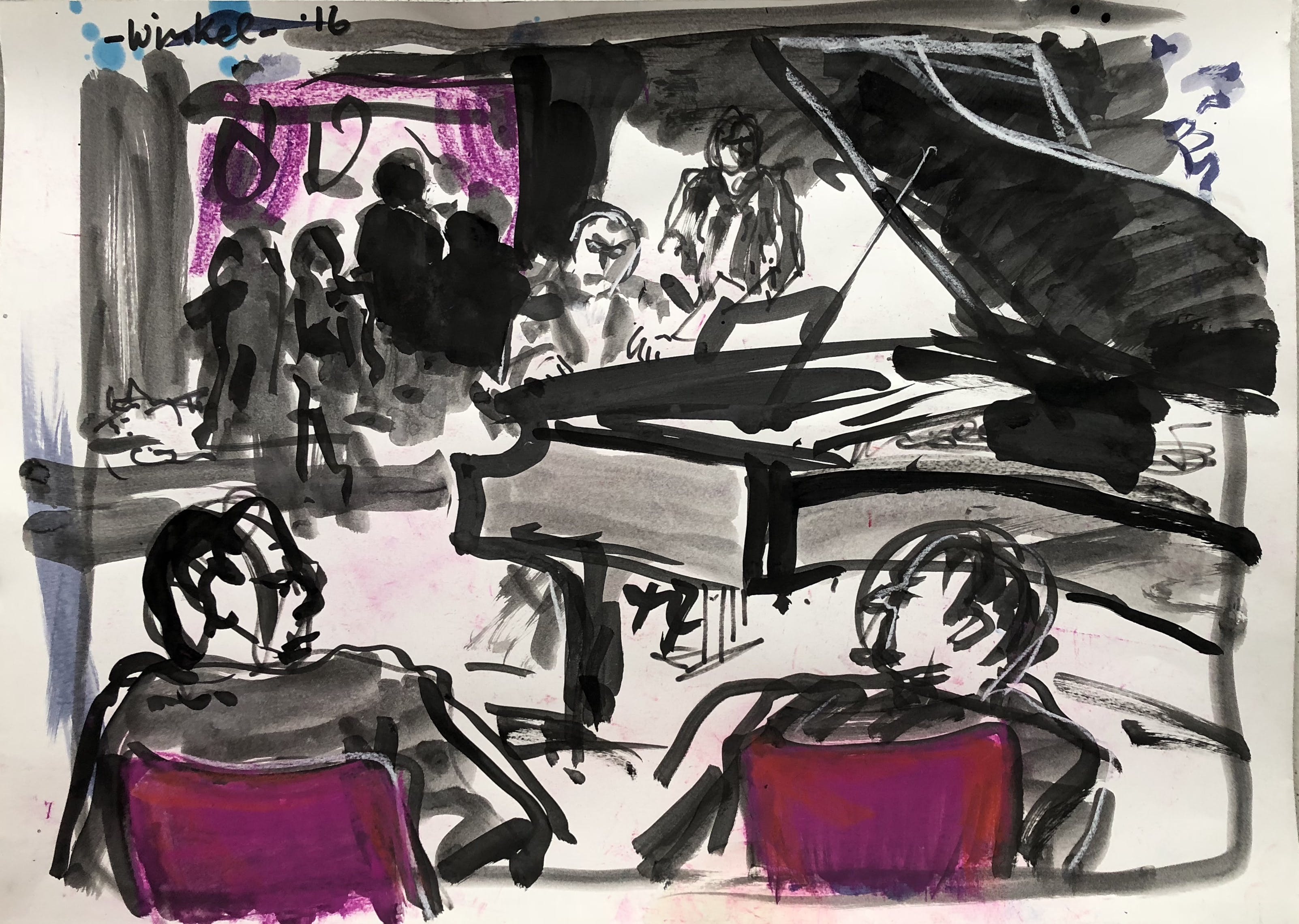 Arien Winkel - Pianist verkocht voor € 29!
