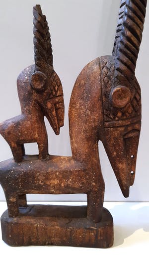 Bamana - Tyiwara (Ciwara) Bamana Antilopen Masker kopen? Bied vanaf 50!