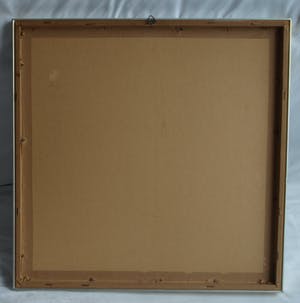 Curiosa - Gravure in aluminium-folie , Geometrisch abstract - ingelijst kopen? Bied vanaf 1!