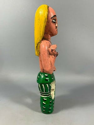 Benin - 200927 - Old Fon mami wata Statue from Benin - Nigeria kopen? Bied vanaf 65!