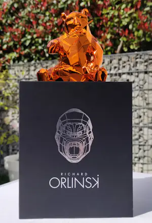 Richard Orlinski - PANDA SPIRIT (ORANGE EDITION) kopen? Bied vanaf 250!