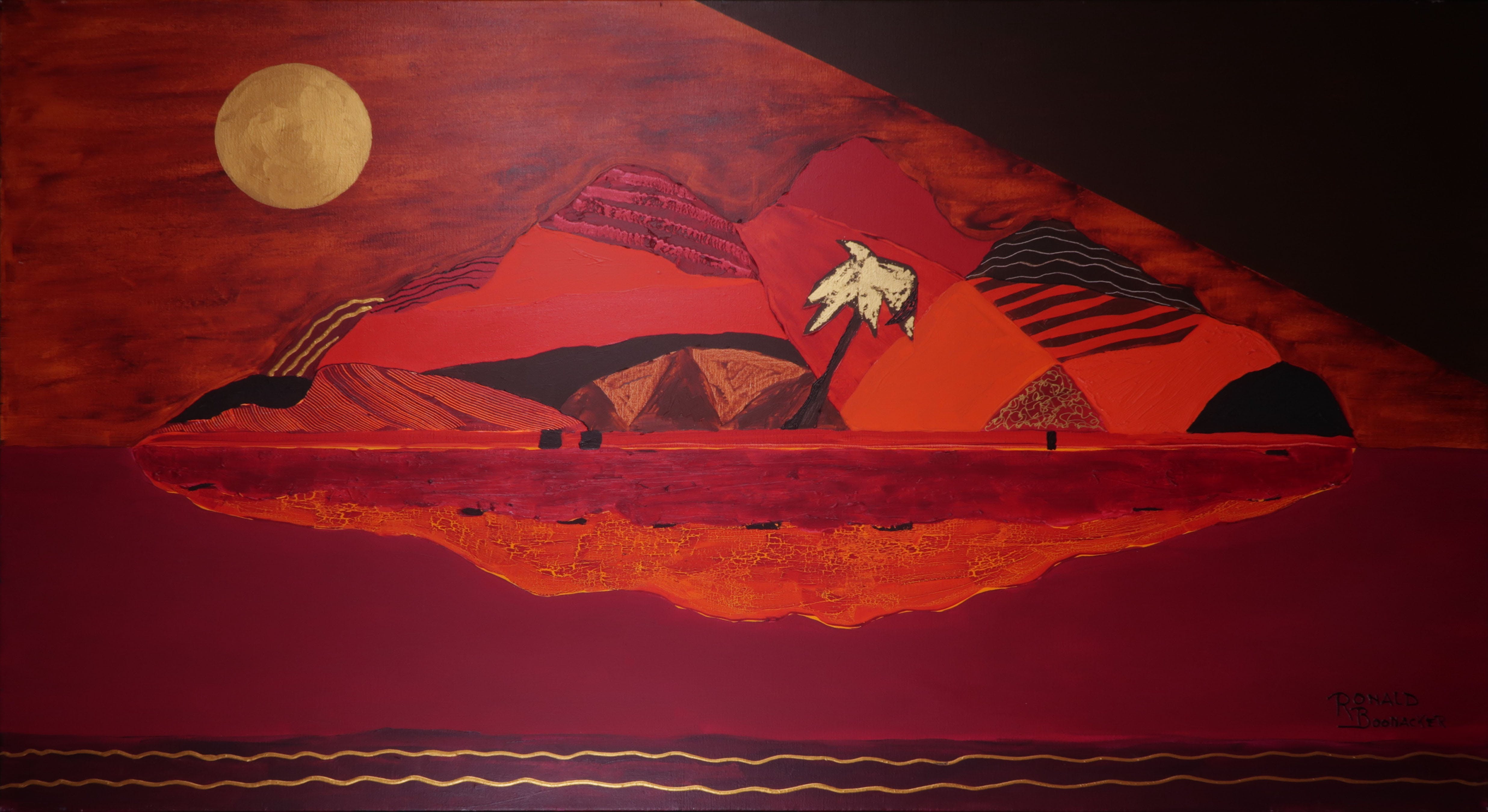 Ronald Boonacker - Acryl op doek, My dearest place (Zeer groot) kopen? Bied vanaf 450!