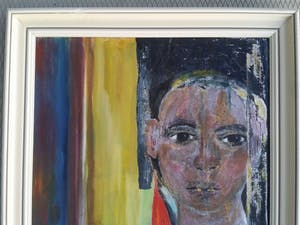 Niet of onleesbaar gesigneerd - Portret vrouw. kopen? Bied vanaf 10!