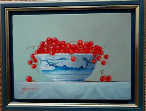Hans Habraken - Chinees schaaltje met bessen kopen? Bied vanaf 295!