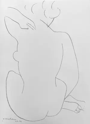 Buy Henri Matisse - 9 ganzseitige Lithographien weibliche Akte „Derrière le Miroir“ 46-47 komplett? Bid from 145!