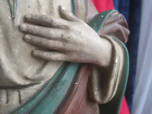 Heiligenbeeld - Jozef van Nazareth, pleegvader en timmerman. kopen? Bied vanaf 45!
