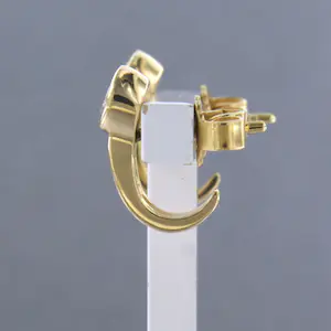 18k bicolor gouden oorbellen met briljant geslepen diamant 0.60 ct kopen? Bied vanaf 600!