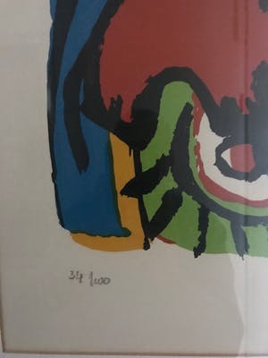 Karel Appel - onbekend kopen? Bied vanaf 500!
