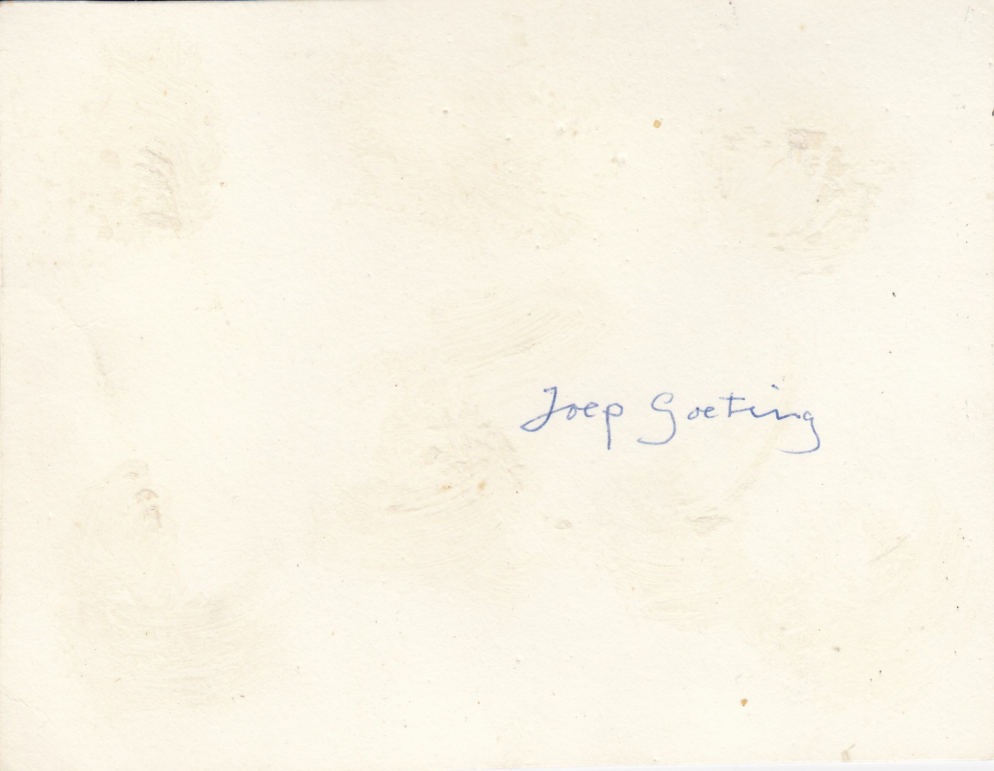 Joep Goeting - Gouache op Karton - Abstract Landschap kopen? Bied vanaf 1!