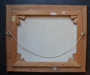 Niet of onleesbaar gesigneerd - Stadsgezicht Parijs - Olieverf op doek kopen? Bied vanaf 10!