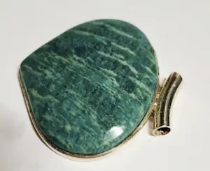 Nieuwe zilveren hanger met Amazoniet gevonden uit de King Solomon Mine kopen? Bied vanaf 75!