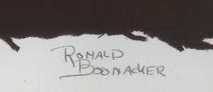 Ronald Boonacker - Zeefdruk, Spoleto I - Ingelijst (Groot) kopen? Bied vanaf 70!