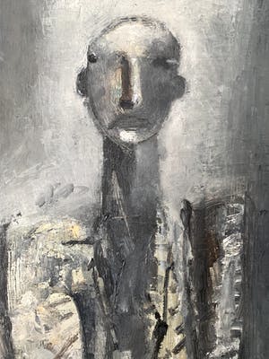 Rik van Iersel - olieverf op doek - 'Good morning people' - 1994 kopen? Bied vanaf 650!