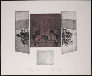 Ralf Bergner - Frank Schult, Rolf Müller, Dieter Gilfert, e.a., Map met 8x grafiek kopen? Bied vanaf 1!