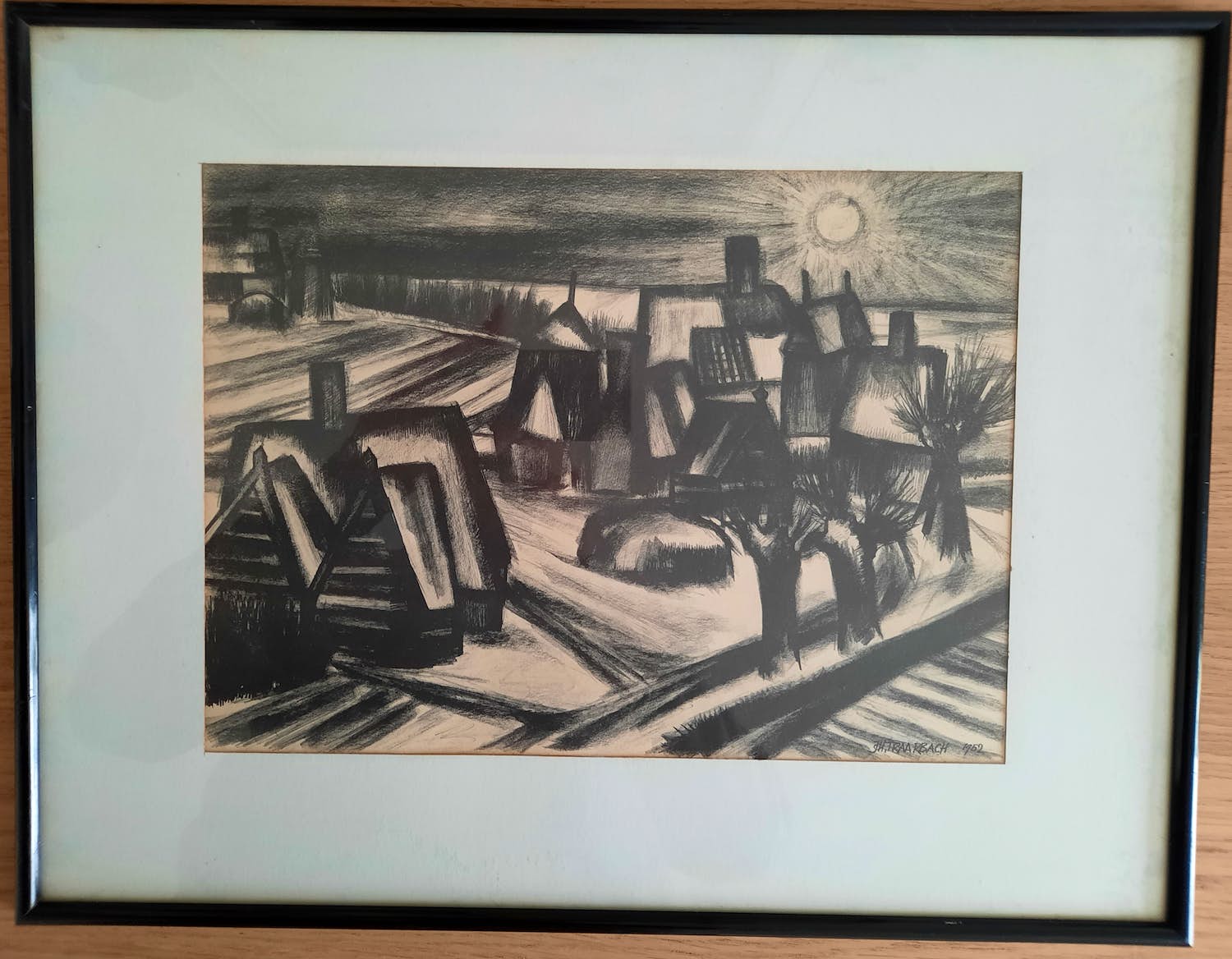 Johan Traarbach - Winterlandschap verkocht voor € 220!