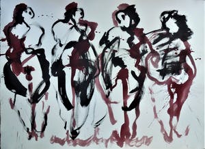 Anton Heyboer - 4 vrouwen . kopen? Bied vanaf 425!