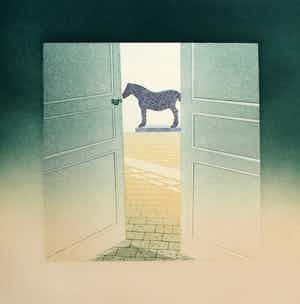 Jean Solombre - Ets/aquatint - 1986 verkocht voor € 40!