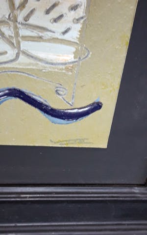 Paolo Valle - Abstract Olieverf Titel:” Cipro” kopen? Bied vanaf 100!