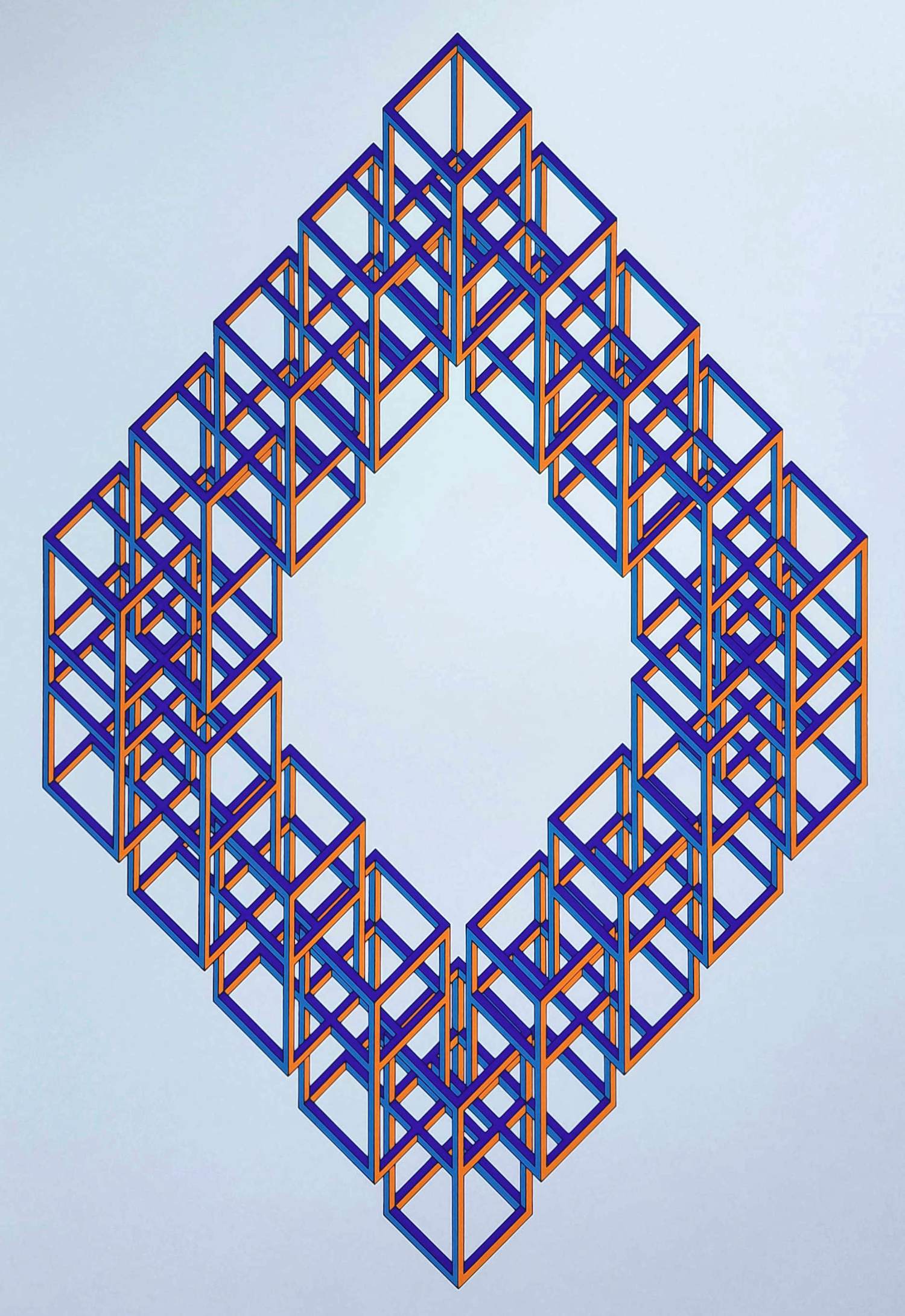 Joost Baljeu - Inner Dimensions, zeefdruk (groot) kopen? Bied vanaf 125!