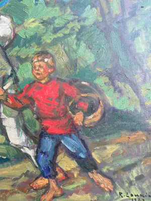 Rostislas Loukine - Russische boerenfamilie in het bos kopen? Bied vanaf 499!